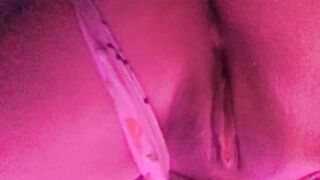 Underwear On! View me Finger Banged! my Soak Twat until i Cum!