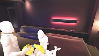 Princess Peach has Fun with Alot of Goombas