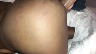 Submissive Dick Blowing Nigerian Sucking Off Cock and Squirting