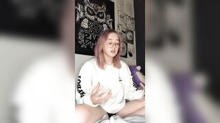 pov Talking about College + Smoking a Bong