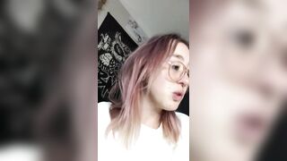 pov Talking about College + Smoking a Bong
