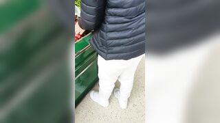 Step Cougar Virgin Fucked into Supermarket with Step Son