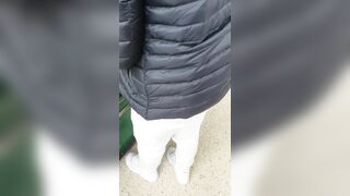 Step Cougar Virgin Fucked into Supermarket with Step Son