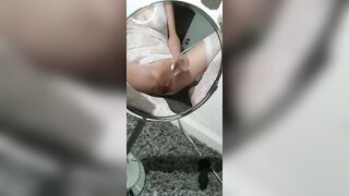 Pawg/Milf Fucks herself with Toy an Riding inside Slow Motion