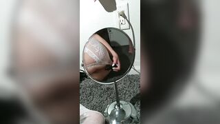 Pawg/Milf Fucks herself with Toy an Riding inside Slow Motion