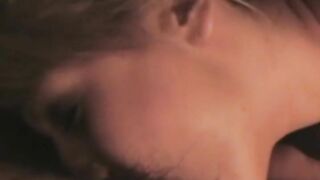 Red Head Amateur Laughing while Sucking Off my Penis to Feel