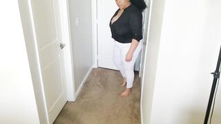 Mommy milf pov Toejob Creampie to Face