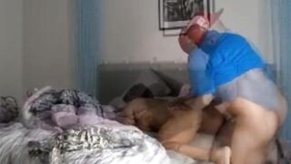 Banged! the AC Maintenance Dude while Working from Home