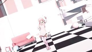 Mmd R18 Licking Cock by Adorable women she Suck the Cock like