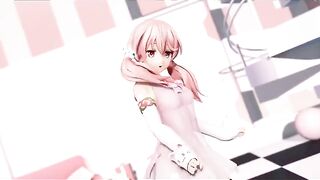 Mmd R18 Licking Cock by Adorable women she Suck the Cock like