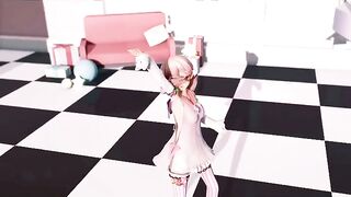 Mmd R18 Licking Cock by Adorable women she Suck the Cock like