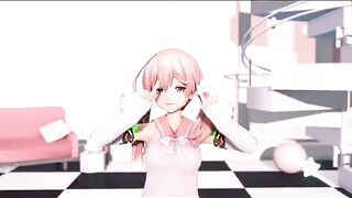 Mmd R18 Licking Cock by Adorable women she Suck the Cock like