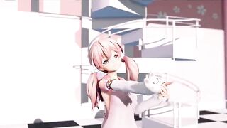 Mmd R18 Licking Cock by Adorable women she Suck the Cock like
