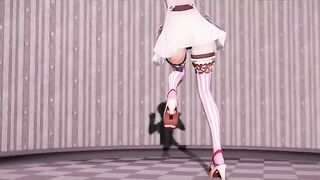 Mmd R18 Licking Cock by Adorable women she Suck the Cock like