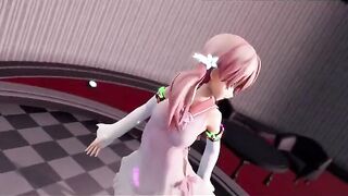 Mmd R18 Licking Cock by Adorable women she Suck the Cock like