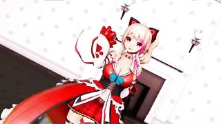 Mmd R18 Beauty Women and Cow sluts Play together Boned Booty 3d