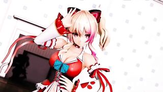 Mmd R18 Beauty Women and Cow sluts Play together Boned Booty 3d
