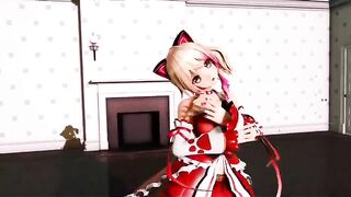 Mmd R18 Beauty Women and Cow sluts Play together Boned Booty 3d