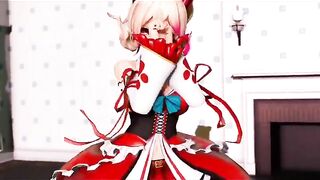Mmd R18 Beauty Women and Cow sluts Play together Boned Booty 3d