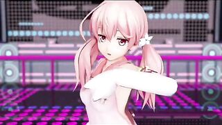 Mmd R18 Adorable chick Anal Pleasure the Man Ball Sack Cum 3d Cartoon