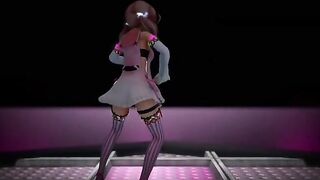 Mmd R18 Adorable chick Anal Pleasure the Man Ball Sack Cum 3d Cartoon