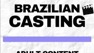 Lovely dark hair directly from Goiania fucks with long cock actor