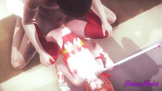 Card Captor Sakura - Sakura into Plowed and jizzes into