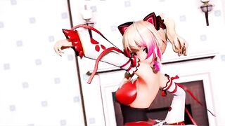 Mmd R18 the Goddess Nun Fucking all Patron of God 3d Anime