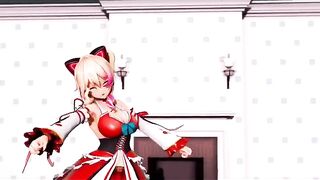 Mmd R18 the Goddess Nun Fucking all Patron of God 3d Anime