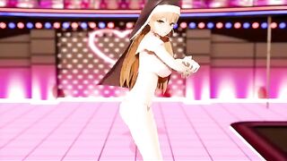 Mmd R18 the Goddess Nun Fucking all Patron of God 3d Anime