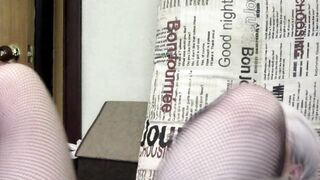 Handcuffed Head & Total Orgasm Control of Obstinate Blonde mom! a Woman