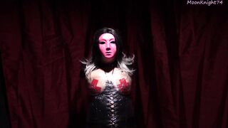 25 Minutes on the Bdsm Chair with Tacks and Plastic Wrap -