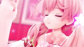 Mmd R18 Adorable Nipple of a Innocent Women that does not Taste