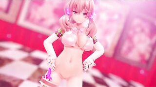 Mmd R18 Adorable Nipple of a Innocent Women that does not Taste