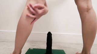 Small Barely Legal Loves Ride her Hugest Vibrator