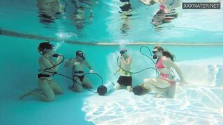 Lovers Films Lovers Eva Sasalka and Jason Underwater Fucking