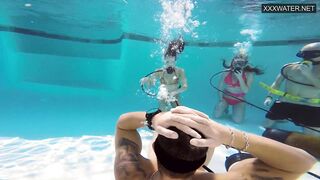 Lovers Films Lovers Eva Sasalka and Jason Underwater Fucking