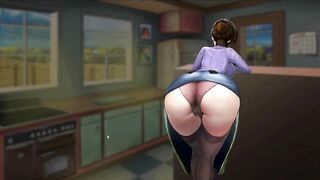 Taffy Tales-Bushy Huge Cunt Gets Licked Upskirt