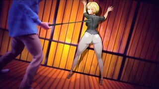 Shelter-Lustful Blonde Banged and Spanked Rough
