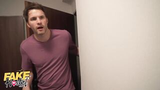 Fake Hostel Hidden Affair Turns inside Bed Bunk 3Some with