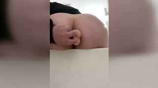 Tight Asshole Gets Wrecked by Huge Sex Toy