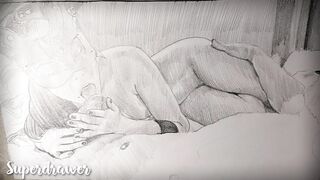 PENIS WORSHIPPING ORAL SEX