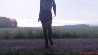 Amanda Red Liking the SUNRISE with BIRD SOUND | 1 Film