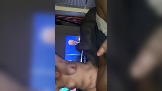 Ex-GF Blowing my Penis like the Whore she is
