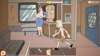 Fuckerman:Booty Fucking and Long Facial Jizzed on a Train-Ep3