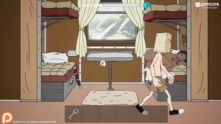 Fuckerman:Booty Fucking and Long Facial Jizzed on a Train-Ep3