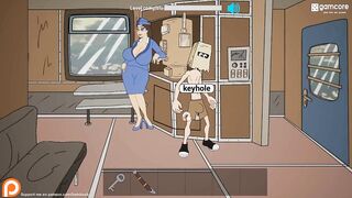 Fuckerman:Booty Fucking and Long Facial Jizzed on a Train-Ep3