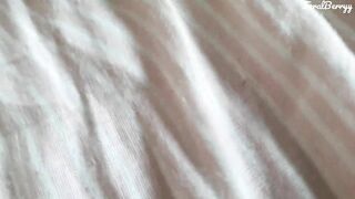 Morning amateur sex with a creampie on titted. FeralBerryy