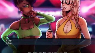 FutaDomWorld-Cummed Cocktail at the Bar
