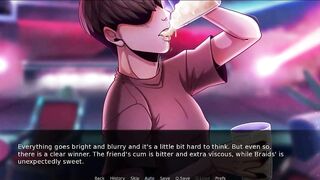 FutaDomWorld-Cummed Cocktail at the Bar